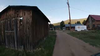 Pitkin Colorado quick ride around town September 2022