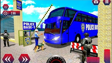 #Police Bus Driver Simulator Gameplay Walkthrough #iOS Android #Level Complete #Games