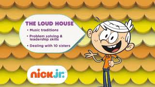 The Loud House - Nick Jr. Curriculum Board (2016-2018)