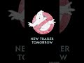 No turning back ⚠️ Teaser trailer tomorrow. #Ghostbusters