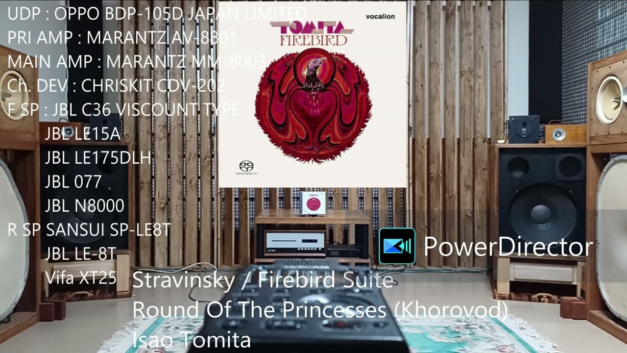 JBL C36 VISCOUNT) Stravinsky / Firebird Suite / Isao Tomita #JBL