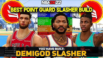 *NEW* BEST "SLASHER" BUILD IN NBA 2K22! UNLIMITED CONTACT DUNKS + GREENS WITH LOW 3PT RATING! 😳🔥