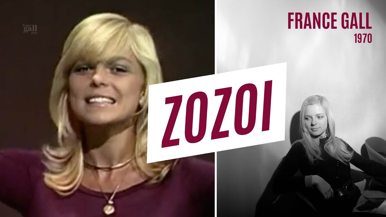 Zozoi - France Gall le 14 septembre 1970 - YouTube