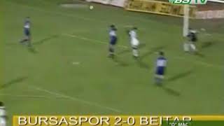 1995 Uefa İntertoto Kupasi Gurup Maçibursaspor 2-0 Bei̇tar Jerusalemgoller