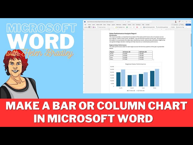 How To Do A Bar Graph In Word