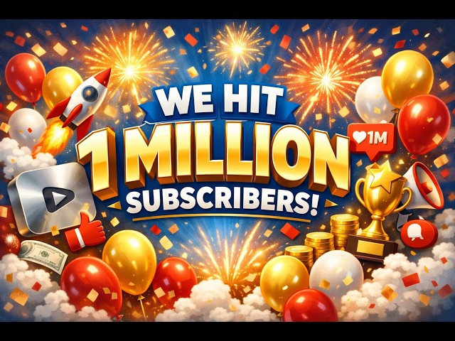 We are reaching 1.000.000  subscribers. 💖 🥰