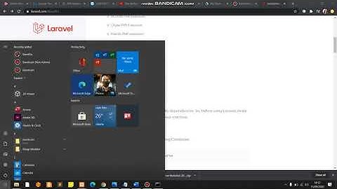 Tutorial Cara Install Laravel 8  - Windows 10