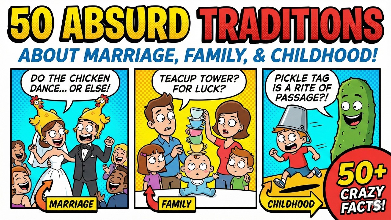 50 Absurd Traditions About Marriage, Family, and Childhood - YouTube