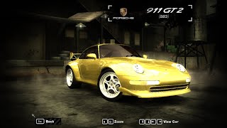 nfs most wanted - 1995 Porsche 911 GT2 (993) Tuning MOD Gameplay