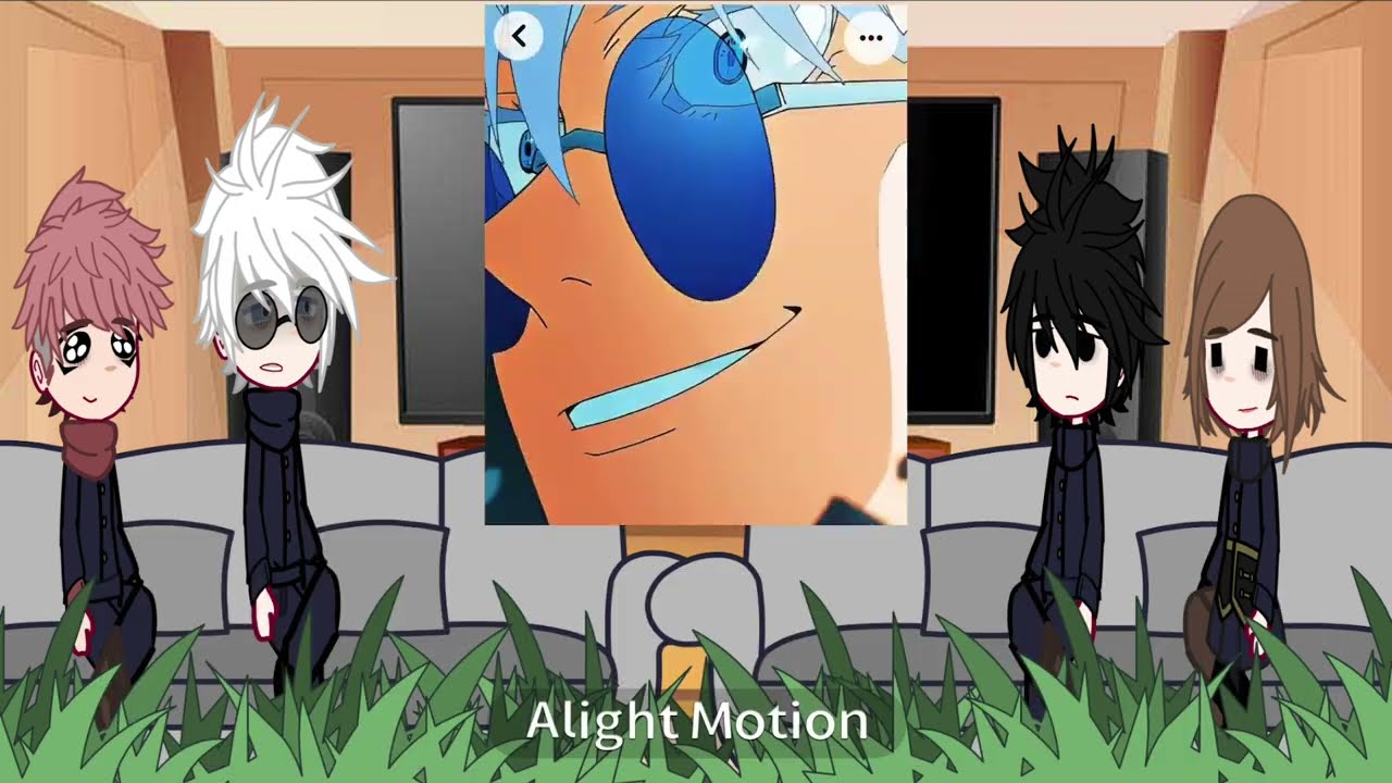 JJK First Years reacts to Satoru Gojo||1/2||JJK x GC||Dvkv_Editz