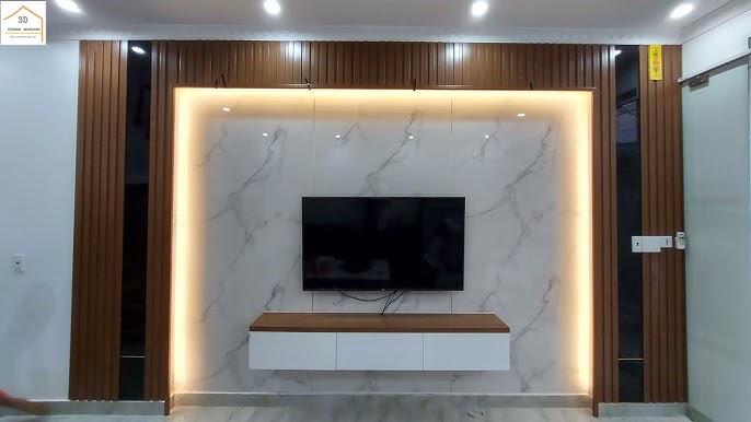 Chỉ Từ 499k Sở Hữu Ngay Bức Vách Tivi Siêu Hiện Đại Cho Không Gian ...