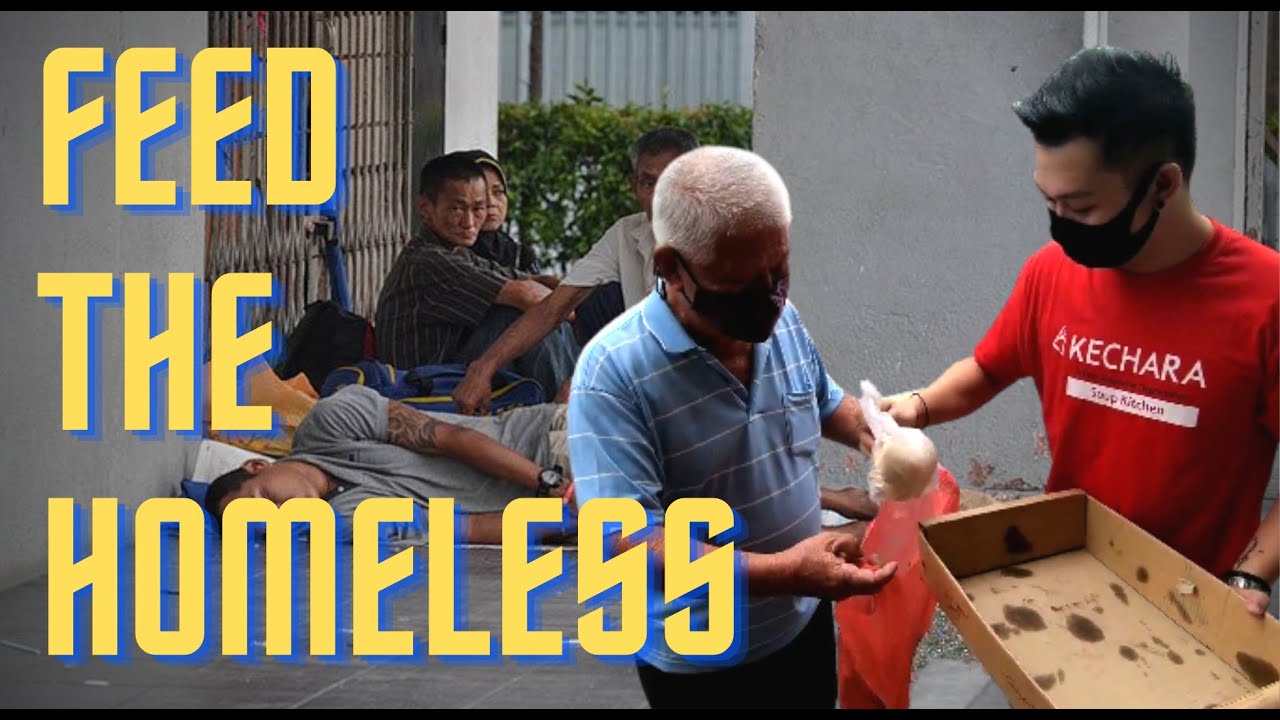 FEEDING THE HOMELESS! Giving Back To The Community YouTube