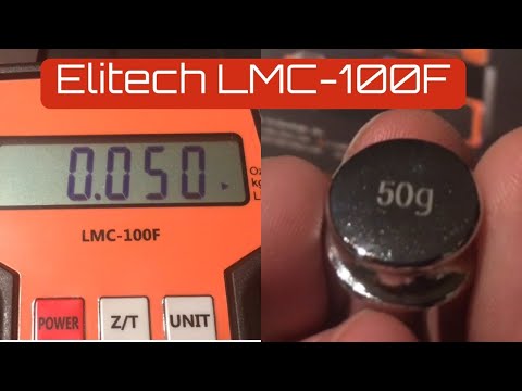 Электронные весы Elitech LMC-100A+(100KG), видео 1