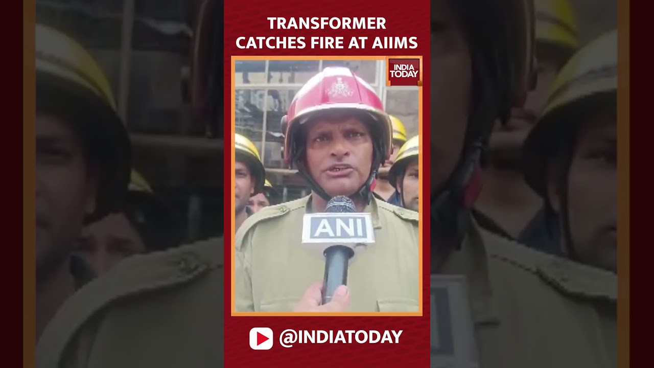 AIIMS Fire Chaos: Transformer Explosion Sparks Panic at Delhi’s Trauma Centre, No Injuries Reported