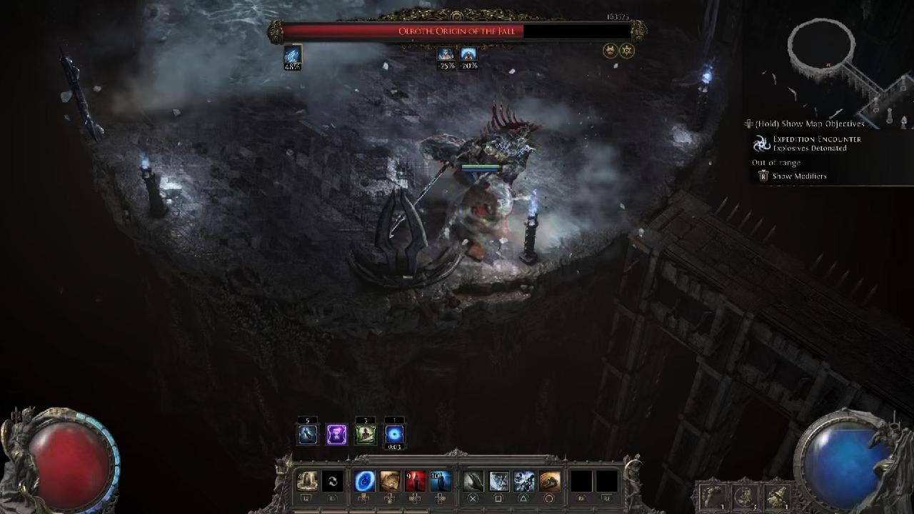 Path of Exile 2 Beta Monk vs Olroth - YouTube