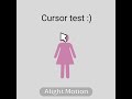 Cursor test!!! Tutorial soon!