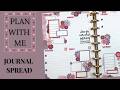 Plan With Me | Live Love Posh Quad Lined Layout | Journal Spread