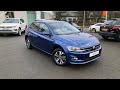 Brand new volkswagen polo match 10tsi in reef blue  crewe volkswagen