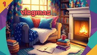 VLOGMAS 1 avec la pile a lire 2025