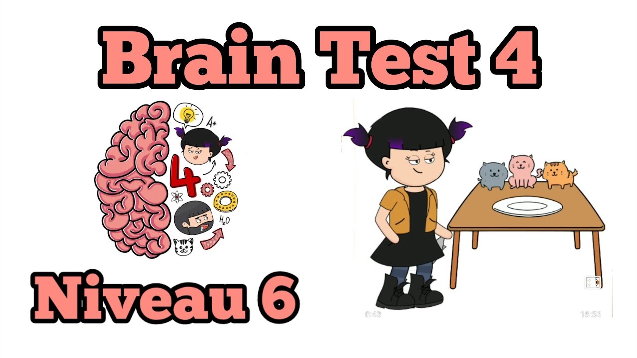 Brain Test 4: Tricky Friends - Niveau 6