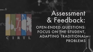 Open Ended Questions Focus on the Student, Adapting Traditional Problems