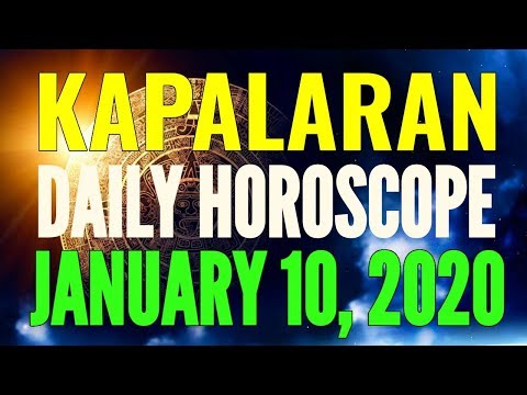 Video: Horoscope For January 10, 2020