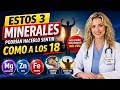 Uróloga revela: 3 minerales que pueden estar robándole el sueño y la energía después de los 60.