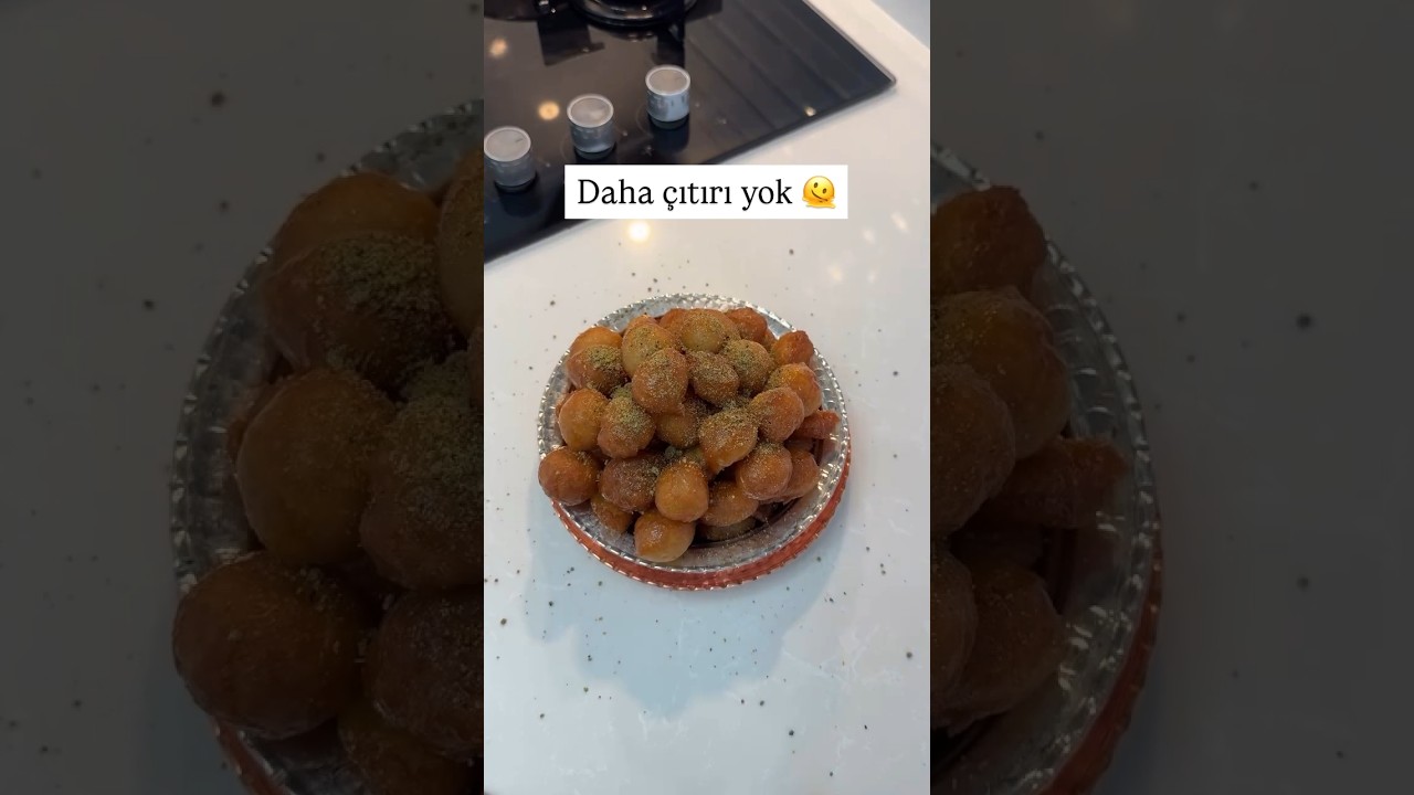 🔥 Çıtır Çıtır Lokma Tatlısı | Şerbetin Sırrı Burada! #food #yemek #tarif #tatlı #tatlıtarifleri
