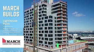 Lighthouse Point Residential Construction Progress March Construction