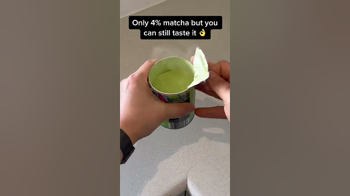 Try the Aldi matcha latte!