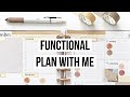 Plan With Me / Classic Dashboard Happy Planner / Neutral Spread / Social Media Planning Nov 2-8,2020
