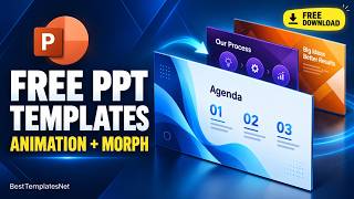 PowerPoint Templates Free Download with Animation and Morph Transitions