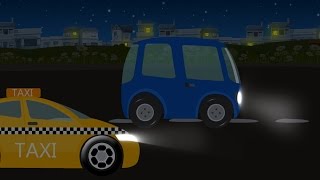 Van | Car Garage | Toy Video for Children & Preschoolers