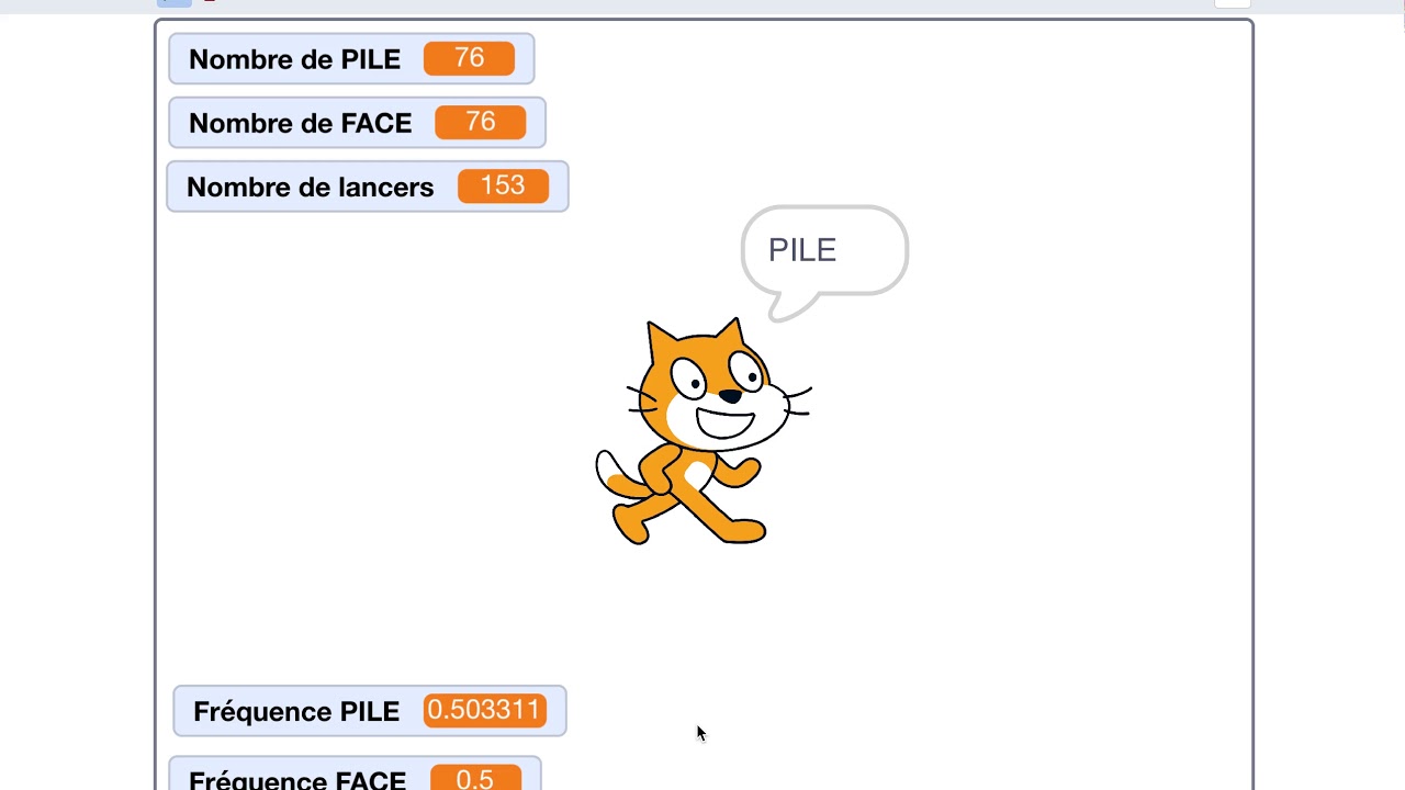3ème Pile ou face avec Scratch YouTube 3ème Pile ou face avec Scratch YouTube