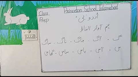 Class Prep, Urdu B, Third Term , Lesson 3, 15th January 2021