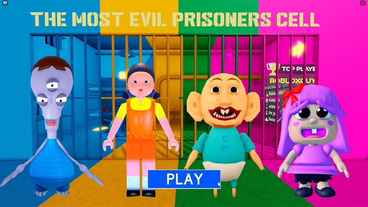 ALIEN VS SQUID GAME DOLL VS SCARY DOLL VS BABY POLLY? OBBY Full Gameplay #roblox