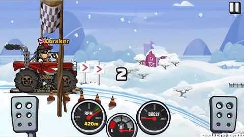 Hill Climb Racing 2 - Challenge Cup All 8 Vehicles Android Gameplay 2017