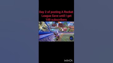 day 2 of posting A Rocket league Save until I get 100 subscribers #rocketleague #football #viral