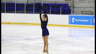 Камила Валиева, КП (Kamila Valieva SP), Открытое Первенство Москвы 2018