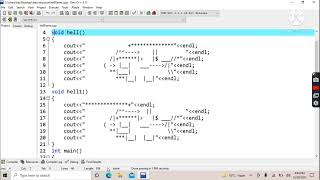 c++ simple helicopter project using for loop