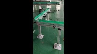S shape flexible conveyor