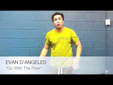 EVAN D'ANGELES sings "Go With The Flow" (audition cut)