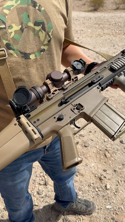 Scar 17s RCH! Bought it because of MW2 2009😂 #guns #SCAR #308 #mw2