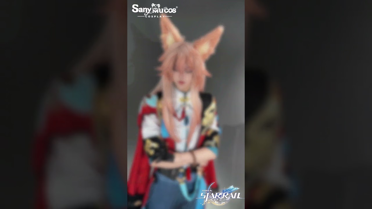 Honkai: Star Rail Jiaoqiu cosplay costume premium edition show #sanymucos #honkaistarrail  #cosplay