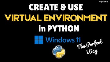 How to create and use virtual environment in Python on Windows 11 in 2026 #virtualenvironments
