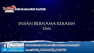 Unic - Insan Bernama Kekasih   Karaoke Minus-One HD