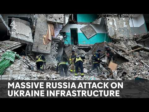 Russia launches massive