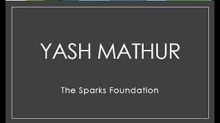 The Sparks Foundation Data Science and Business Analytics - Task 2