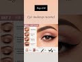 day 2 eye makeup tutorial ✨ beginners ke liye easy eye look✨#makeup #eyes #shorts #trending #reels