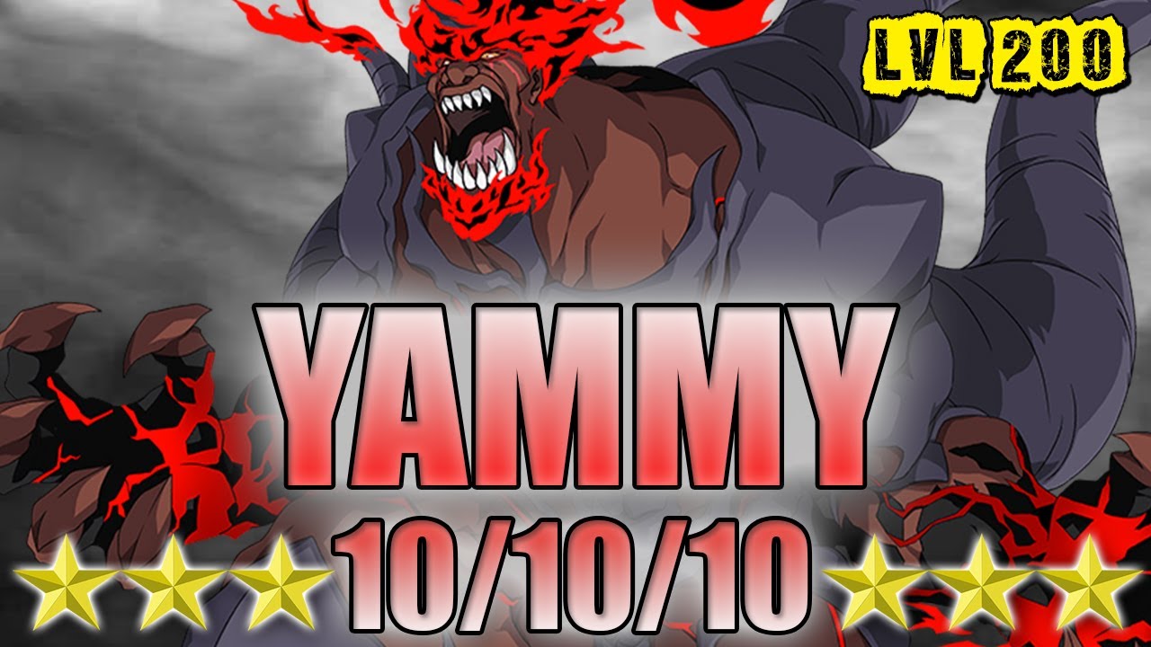 Yammy CFYOW Ver. (Heart) 6★ LVL. 200 Review/Gameplay/PVP [Bleach Brave Souls] YouTube